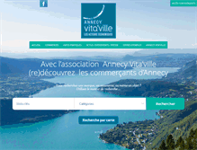 Tablet Screenshot of annecy-vitaville.com